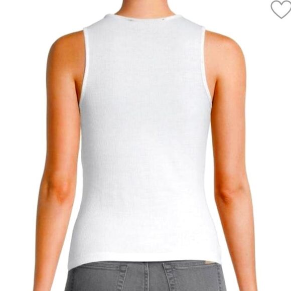 NWT BCBGMAXAZRIA Ribbed Tank Top - Picture 2 of 5